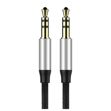 Baseus Yiven Audio Cable(Male to male)M30 1m - Silver+Black
