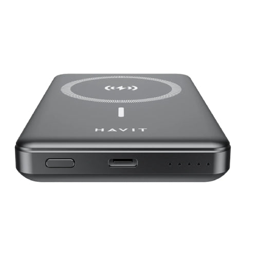HAVIT Magsafe 10000mAh 15w Fast Charging Power Bank - Black