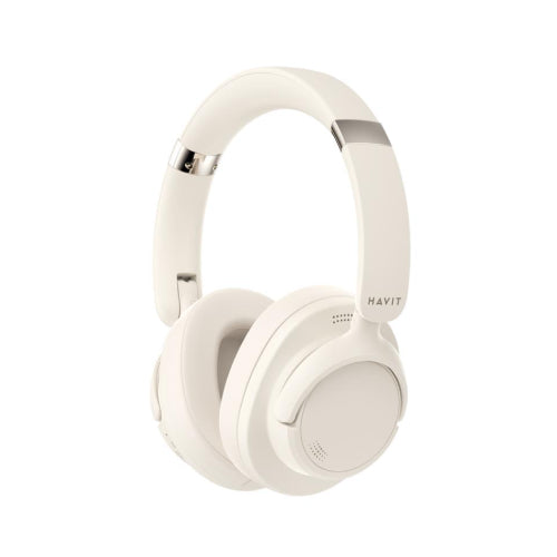 HAVIT H652BT Wireless Bluetooth Headphones - Beige