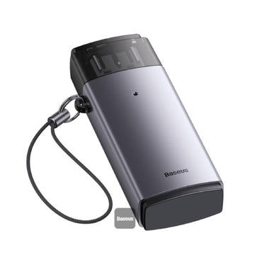 Baseus Lite Series USB-A to SD/TF Card Reader - Grey