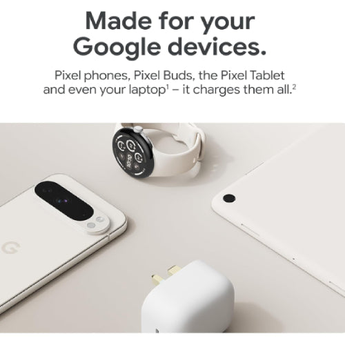 Google 45W USB-C Power Charger - Snow (unboxed)