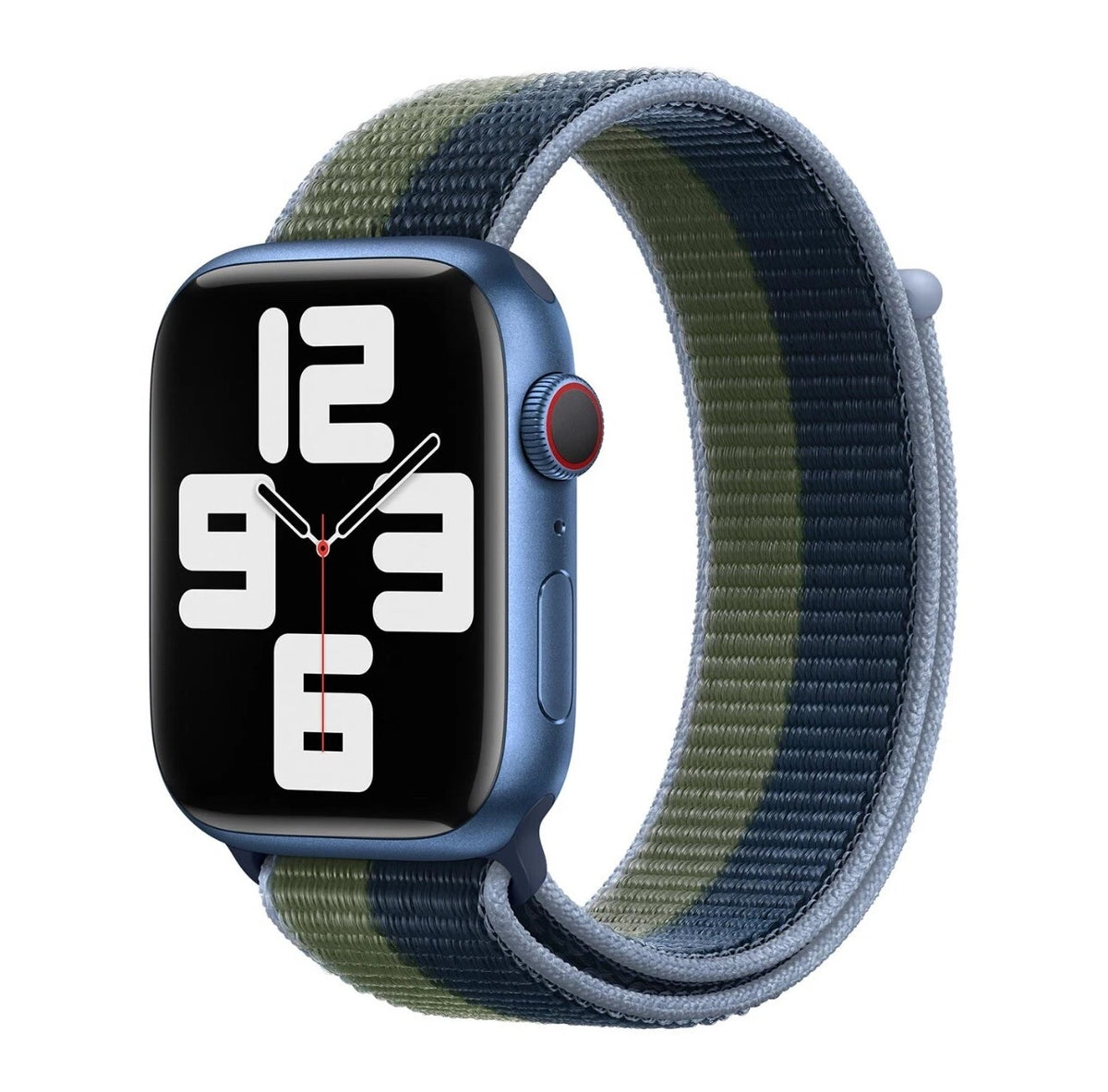 Official Apple iWatch Strap 38mm 40mm 41mm - Abyss Blue/Moss Green OPEN BOX ML2Q3ZM/A