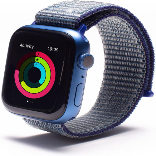 GEAR4 IWatch Compatible with Apple Watch 41/40/38 mm Sport Band Unisex Band Navy Blue