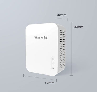 Tenda PH3 (Twin pack) Gigabit Powerline Adapter Kit 1000 Mbps - White