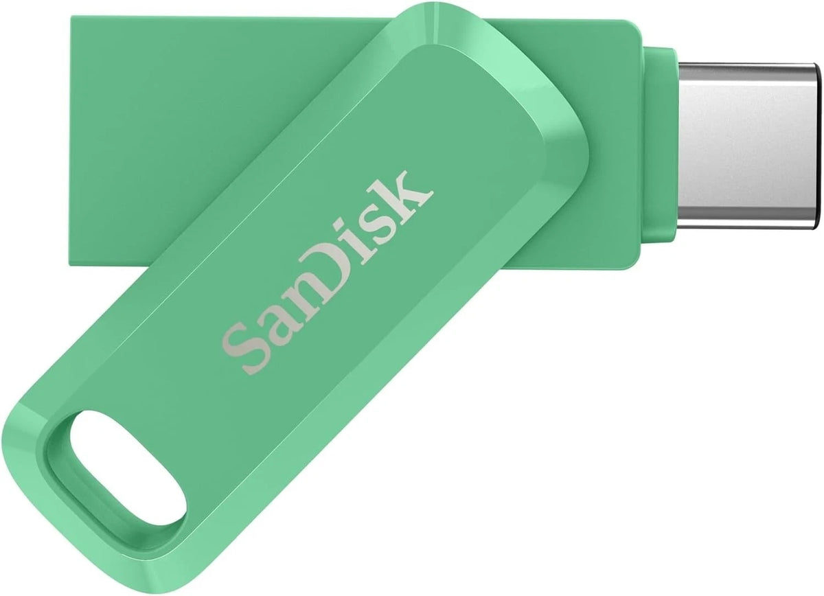SanDisk 32GB Ultra Dual Drive Go, USB Type-C Green, SDDDC3-032G OFFICIAL REFURB