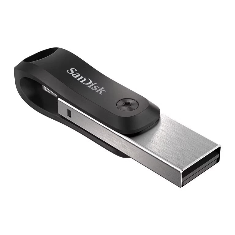 Sandisk iXpand Go Flash Drive 64GB USB & Lightning, SDIX60N-064G OFFICIAL REFURB