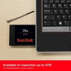 SanDisk Ultra 3D 512GB SATA SSD, up to 560MB/s read speed - Refurb