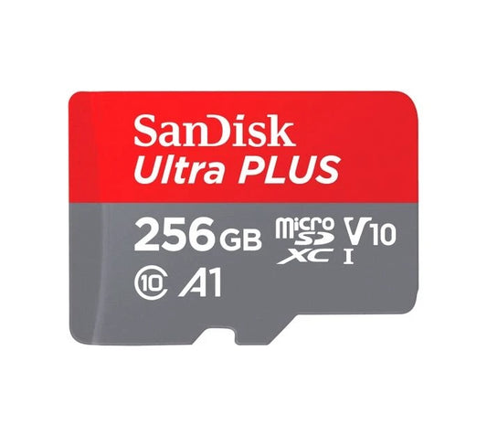 SanDisk SDSQUBL-256G-AN6IA 256GB Ultra Plus microSDXC UHS-I Memory Card 160mb Official Refurb