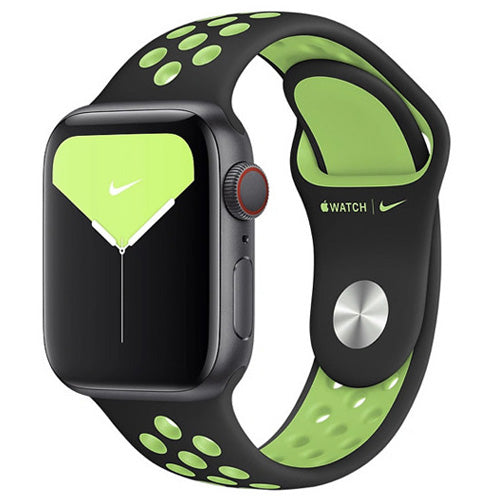 Apple Nike Watch Sport band 44mm Black Lime Blast