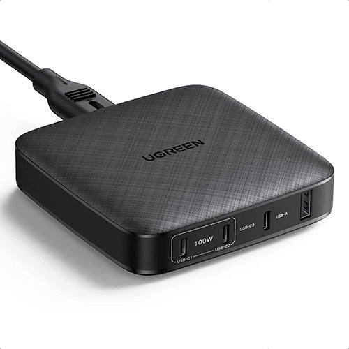 UGREEN 100W USB C Charger 4 Port Type C Power Adapter PD Desktop Charger