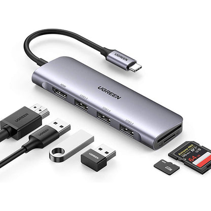 UGREEN 6-in-1 HMDI 4K Multiport USB-C Hub