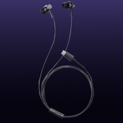 Baseus Encok CZ11 Wired Earphones - Cluster Black
