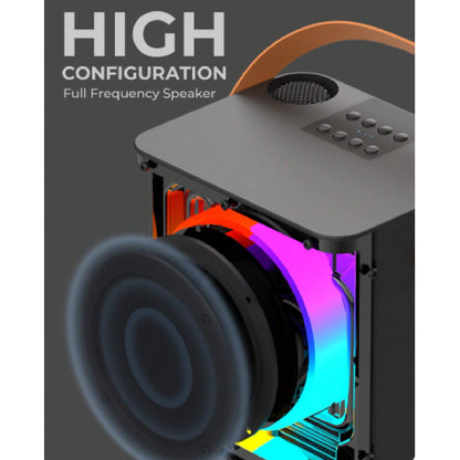 HAVIT Audio Series-Bluetooth speaker With 2 x Wireless Microphones