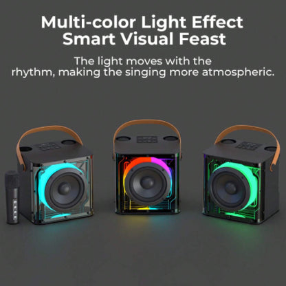 HAVIT Audio Series-Bluetooth speaker With 2 x Wireless Microphones