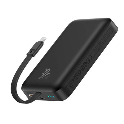 OS-Baseus Magnetic Mini Wireless Fast Charge Power Bank Type-C 10000mAh 30W - Cluster Black