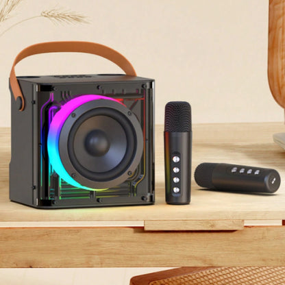 HAVIT Audio Series-Bluetooth speaker With 2 x Wireless Microphones