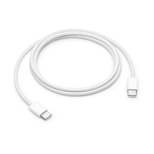 USB Type-C 1M 60W Braided Cable for Apple iPhone 15 / 16  - White