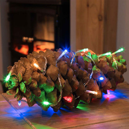 20 Multi-Coloured Xmas LED Fairy Lights 2M - FFP