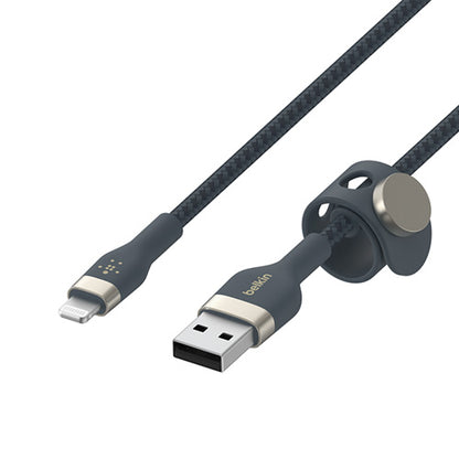 Belkin BoostCharge Pro Flex Braided USB Type A to Lightning Cable - 3M