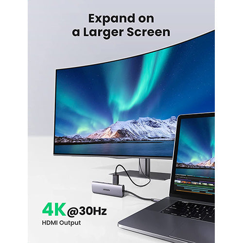 UGREEN 6-in-1 HMDI 4K Multiport USB-C Hub