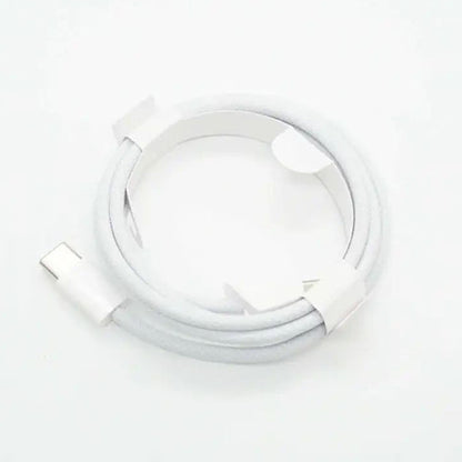 USB Type-C 1M 60W Braided Cable for Apple iPhone 15 / 16  - White