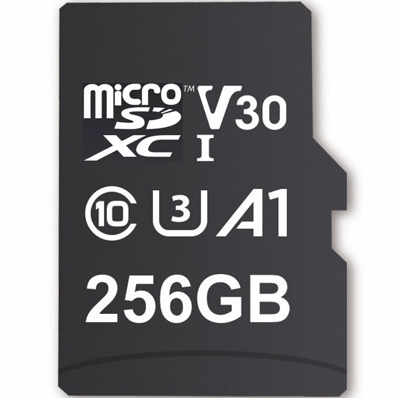 MyMemory PLUS 256GB microSD Card (SDXC) 4K A1 UHS-1 V30 U3 + Adapter - 100MB/s