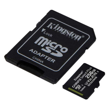 Kingston 256GB Canvas Select Plus microSD Card (SDXC) + SD Adapter - 100MB/s