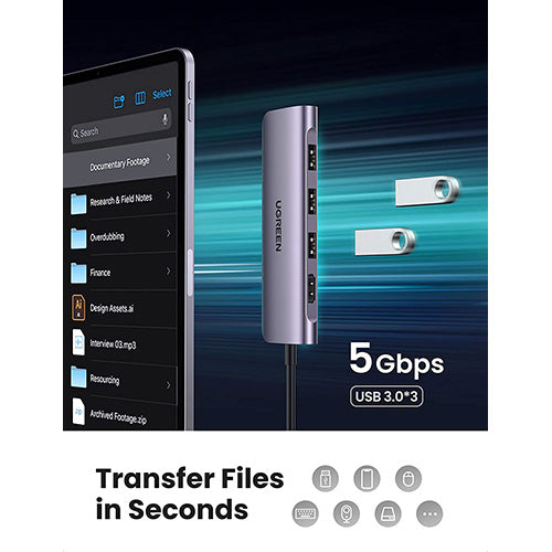 UGREEN 6-in-1 HMDI 4K Multiport USB-C Hub