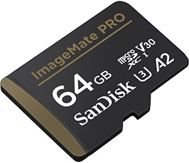 SanDisk 64GB ImageMate Pro microSDXC UHS 1 Memory Card  SDSQXBU-064G-AW6KA OFFICIAL REFURB
