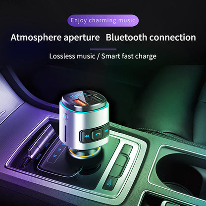 Bluetooth Car MP3 Player Car FM Transmitter Phone - Hands-free Car Charger BC41 QC3.0