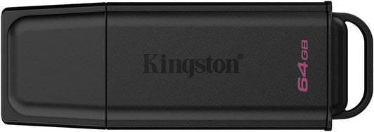 Kingston 64GB Exodia USB Flash Drive 3.2 Gen 1 Black