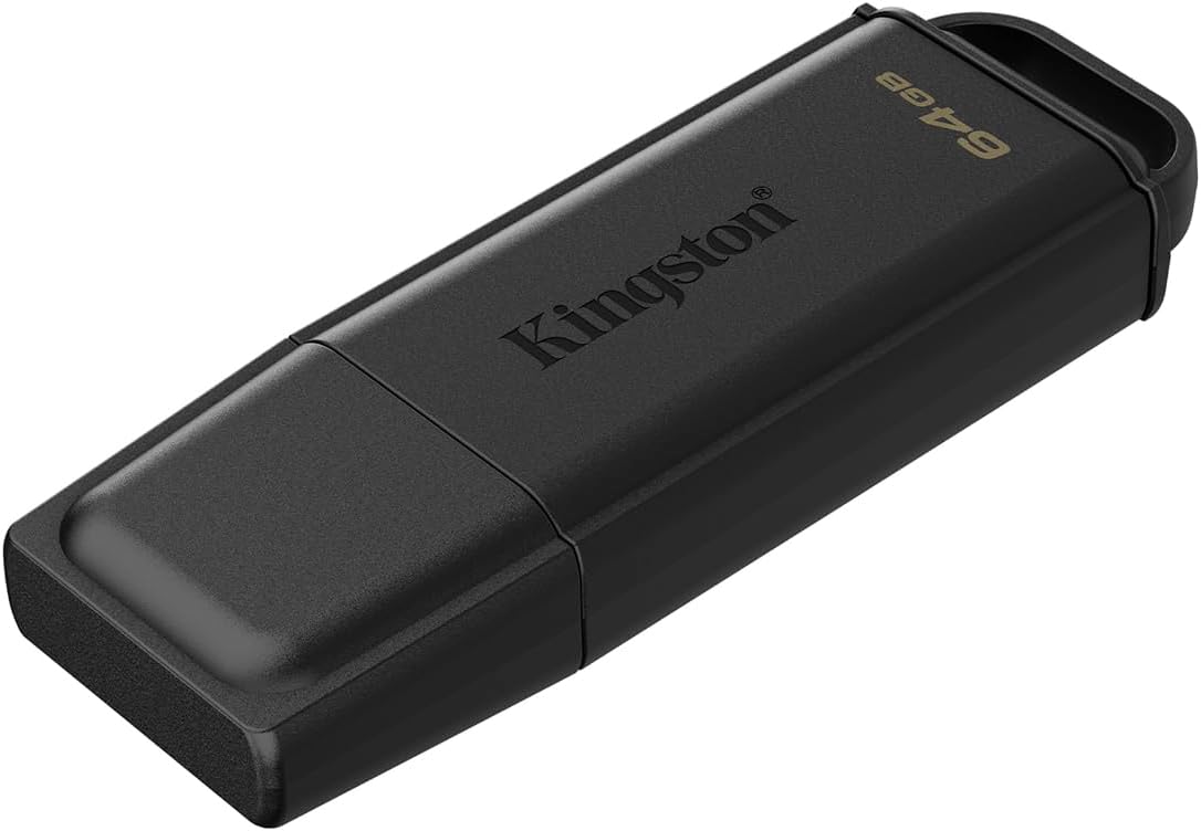 Kingston 64GB Exodia USB Flash Drive 3.2 Gen 1 Black