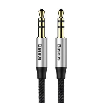 Baseus Yiven Audio Cable（Male to male）M30 1m - Silver+Black