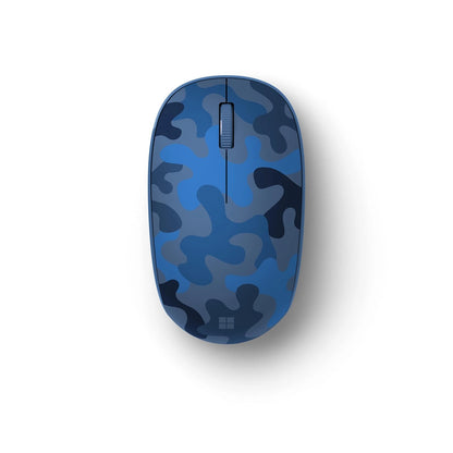Microsoft Nightfall Camo Bluetooth Mouse - Blue, 8KX-00018