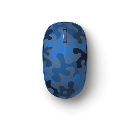 Microsoft Nightfall Camo Bluetooth Mouse - Blue, 8KX-00018