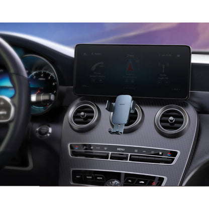 Baseus Metal AgeⅡ Gravity Car Mount Round Air Vent Version - Dark Grey