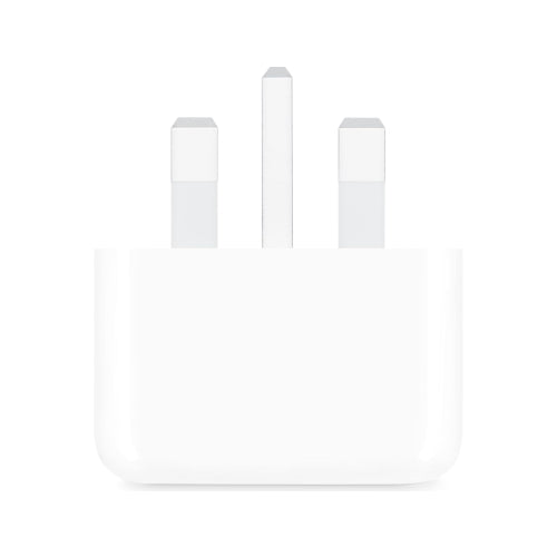 Apple UK 3 Pin Plug 20W Usb Type C Charger Adaptor -  White