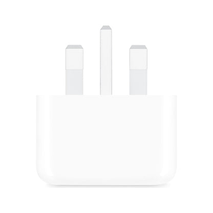 Apple UK 3 Pin Plug 20W Usb Type C Charger Adaptor -  White