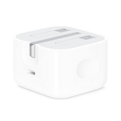 Apple UK 3 Pin Plug 20W Usb Type C Charger Adaptor -  White