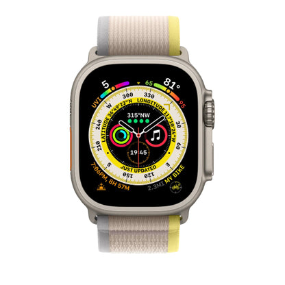 Apple Watch Trail Loop 49mm (S/M ) - Yellow / Beige