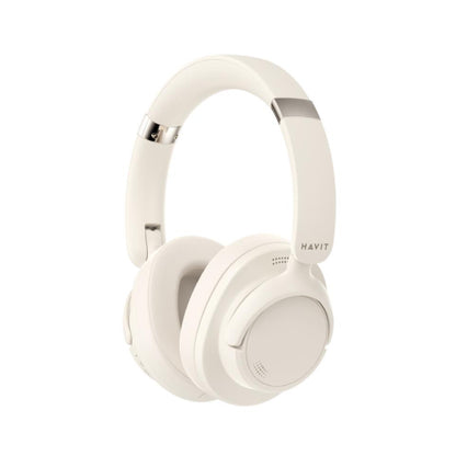 HAVIT H652BT Wireless Bluetooth Headphones - Beige