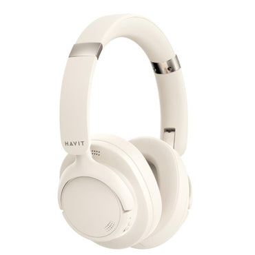 HAVIT H652BT Wireless Bluetooth Headphones - Beige