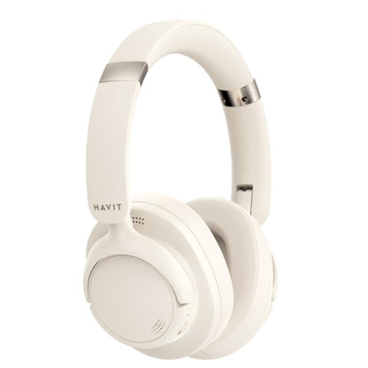 HAVIT H652BT Wireless Bluetooth Headphones - Beige