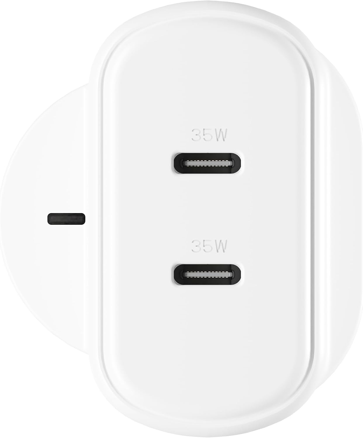 Cygnett PowerPlus 35W Dual USB-C Wall Charger – High-Speed Charger