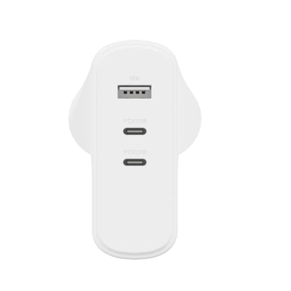Cygnett PowerMaxx 100W GaN Multi-Port Charger - White