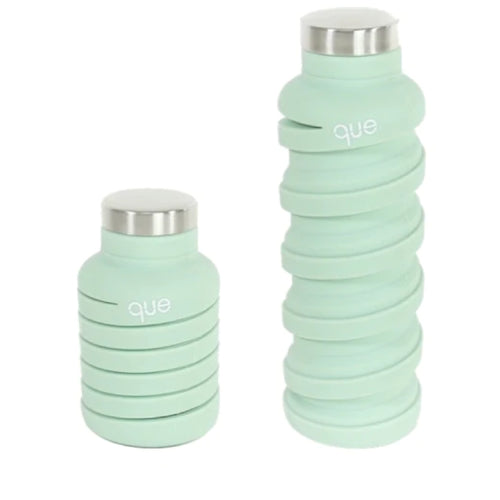 Que Bottle, 20oz Collapsible Bottle - Dusty Sage