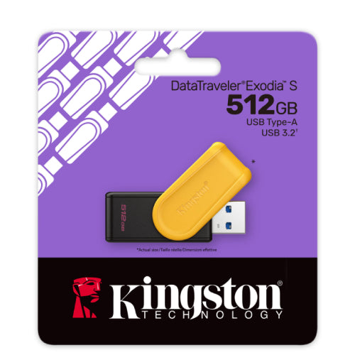 Kingston 512GB DataTraveler Exodia S USB Flash Drive