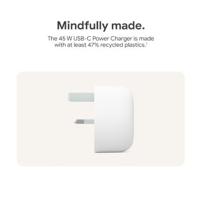 Google 45W USB-C Power Charger - Snow (unboxed)