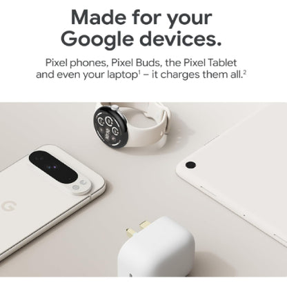 Google 45W USB-C Power Charger - Snow (unboxed)