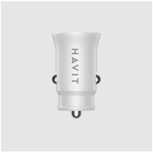 Havit CC2022 Car charger 20W USB+USB-C - White